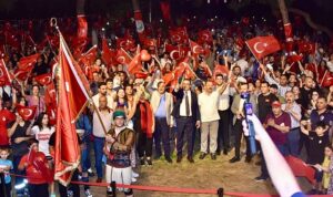 Balçova’da muhteşem Zafer Bayramı Coşkusu