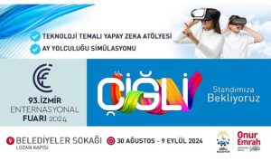 Çiğli Belediyesi İzmir Enternasyonal Fuarı’nda yerini aldı