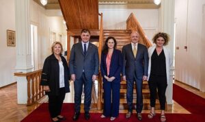 Fransa Başkonsolosu Fanton’dan Başkan Tugay’a ziyaret