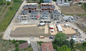 Aksungur Spor Tesisi için ilk harç döküldü