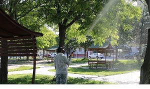 Nevşehir Belediyesi 7/24 İlaçlama Çalışması Yapıyor