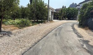 Kuzdere’de altyapı çalışması