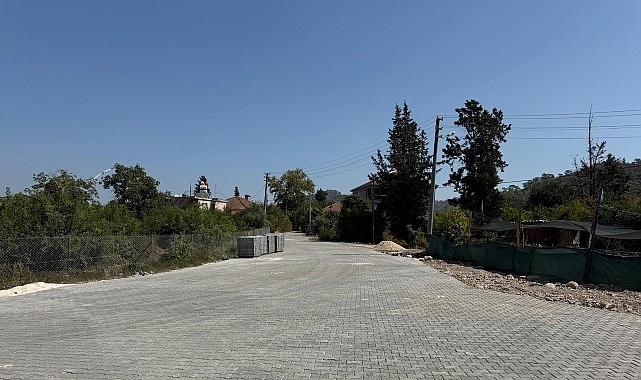 Kemer’de altyapı çalışmaları devam ediyor