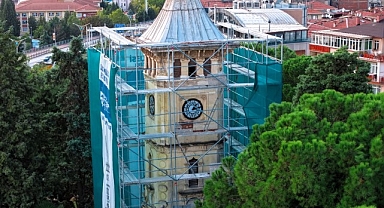 Büyükşehir’den İzmit Saat Kulesi’nde titiz çalışma