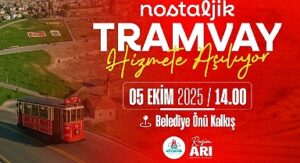 Nevşehir’de bir ilk; Nostaljik Tramvay Hizmete Açılıyor 