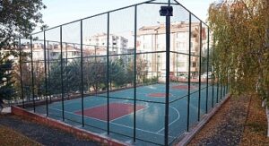 Çankaya Belediyesi 19 Parkında Spor Alanlarını Yeniledi
