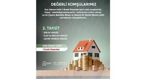 Çeşme Belediyesinden vatandaşlara hatırlatma: Vergi ödemelerinde son gün 1 Aralık Pazartesi