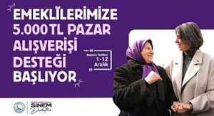 Üsküdar Belediyesi’nin “Emeklilere Pazar Alışverişi Desteği” Yeniden Başlıyor