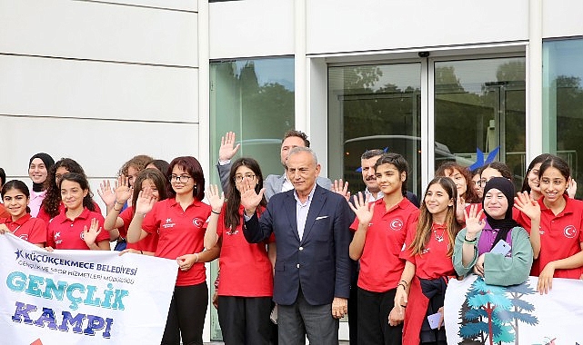 Küçükçekmeceli Öğrenciler Gençlik Kampı’nda