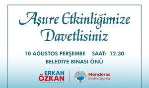 Menderes’te Aşure Günü Etkinliği
