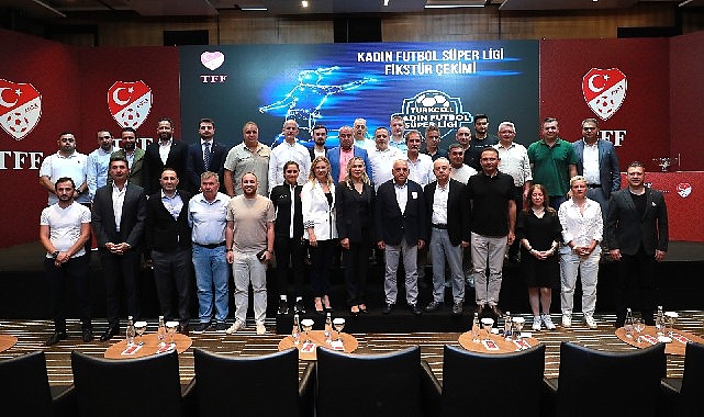 Turkcell Kadın Futbol Süper Ligi’nde 2023-2024 sezonu fikstür çekimi gerçekleştirildi