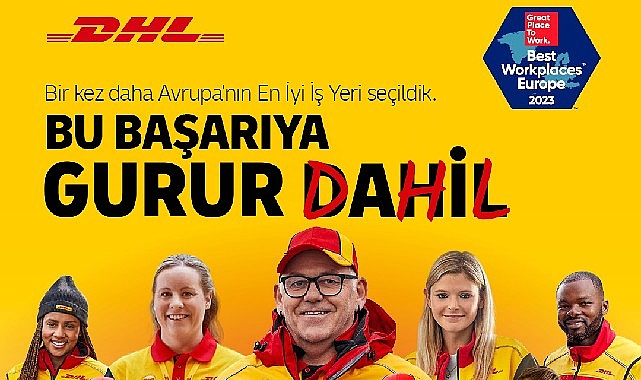 DHL Express, Üst Üste Üçüncü Kez “Avrupa’nın En İyi İşyeri” Seçildi