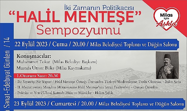 İki zamanın politikacısı “Halil Menteşe” adına sempozyum düzenlenecek