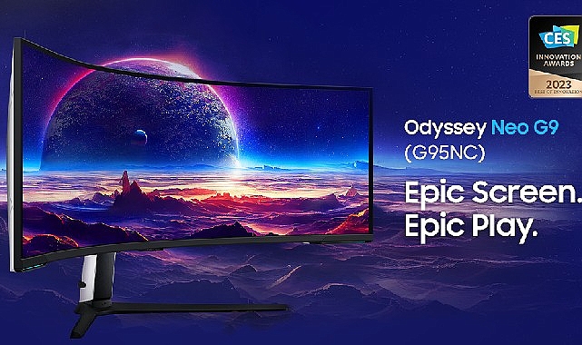 Samsung Electronics Dual UHD Oyun Monitörünü Tanıttı: Odyssey Neo G9 57