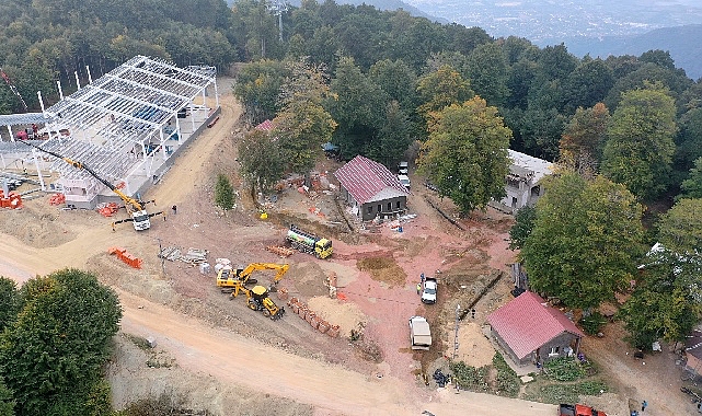 Kuzuyayla’daki Sosyal Alanlarda Hummalı Çalışma