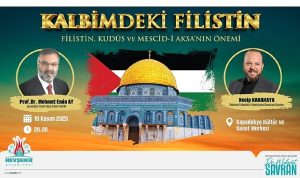 “Filistin, kudüs ve mescid-aksa’nın önemi ” konulu söyleşi bu akşam
