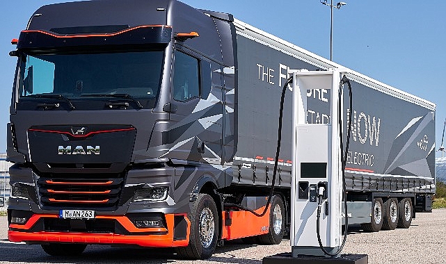 MAN’ın Yeni Elektrikli Kamyonu MAN eTruck Satışına Başlanıyor