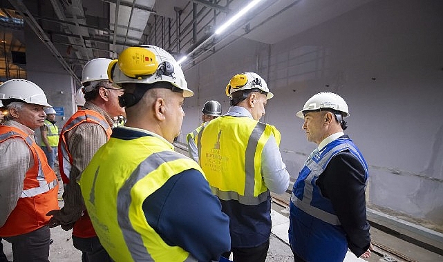 Narlıdere Metrosu’nda sona doğru Soyer: “7 Şubat’ta açacağız”