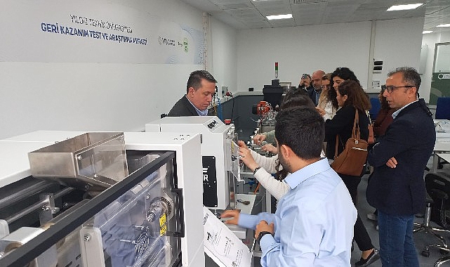 Türkiye’nin ilk geri kazanım test ve araştırma merkezi faliyetlerine başladı