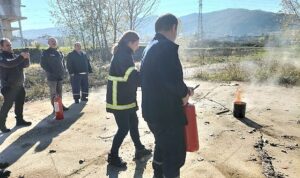 İtfaiyeden KOÜ Teknopark’a eğitim