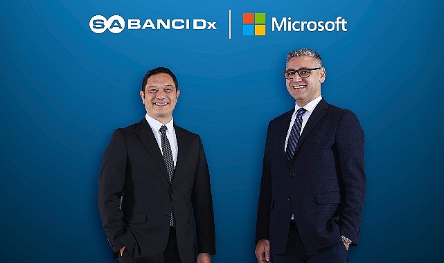 SabancıDx ve Microsoft, Türkiye’de Yapay Zeka Destekli Hibrit Bulut Çözüm Merkezi kuruyor