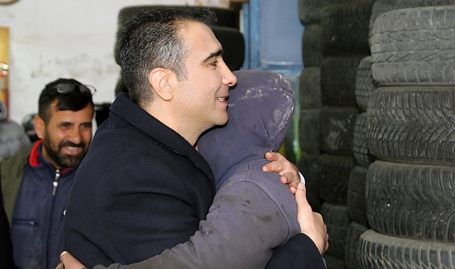 Başkan Kalaycı Küçük Sanayi Sitesi’ni ziyaret etti