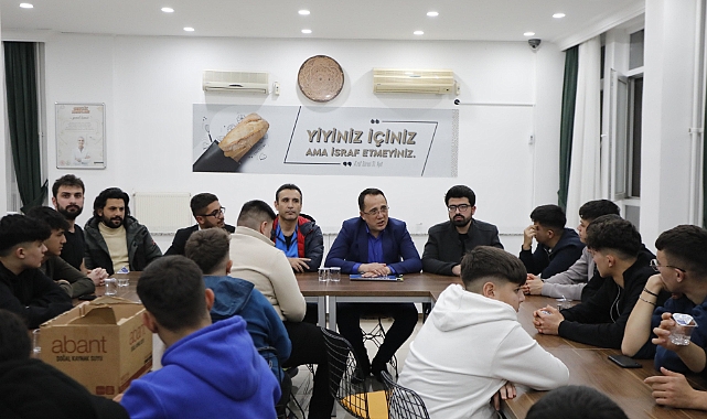 Başkan Savran, Tügva’lı Gençlerle buluştu