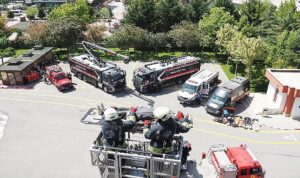 Konya İtfaiyesi 2023’te 13 Bin 570 Olaya Müdahale Etti