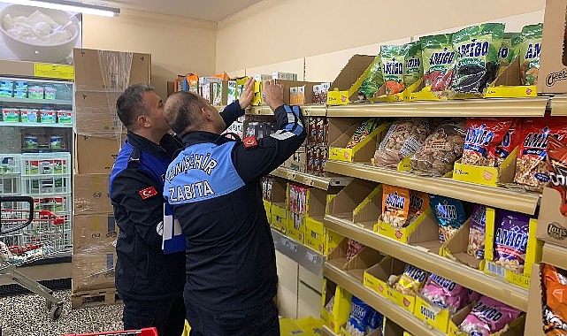 Yenişehir Belediyesi son kullanma tarihi geçmiş ürünler tespit etti