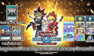 Yu-Gi-Oh DUEL LINKS, 7. yılını mücevherler, paketler, ikonik kartlar gibi bir dizi ücretsiz ödülle kutluyor