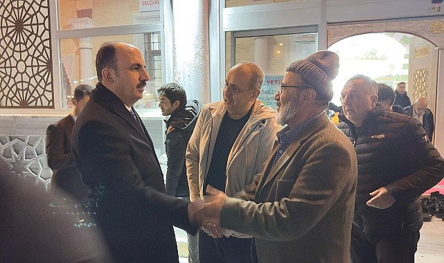 Başkan Altay Berat Kandili’nde Konyalılarla Buluştu