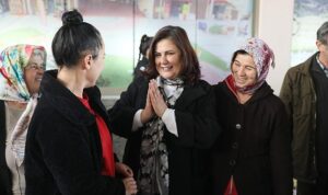 Başkan Çerçioğlu’na Kuyucak’ta Sevgi Seli