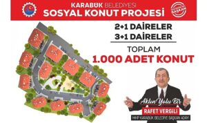 Başkan Vergili’den 1.000 Adet Konut Projesi