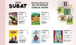Bergama, Şubat Ayı Kültür Merkezi Etkinlik Takvimi Açıklandı
