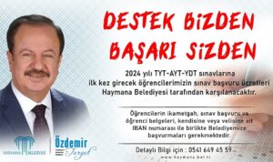 Üniversite Sınav Ücretleri Belediye’den