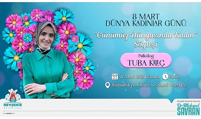 Ünlü Psikolog Kılıç Nevşehirli Kadınlarla Buluşacak