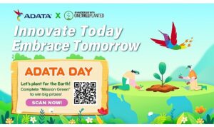 ADATA, One Tree Planted İş Birliğiyle Düzenlediği Ödüllü Etkinlikler ve Yerel İndirim Fırsatları ile 23.Yaşını Kutluyor
