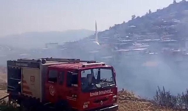 İzmir İtfaiyesi kentin dört bir yanında yangınlarla mücadele ediyor