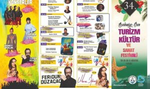 Burhaniye Belediyesi tarafından bu yıl 34.’sü düzenlenecek Burhaniye-Ören Turizm, Kültür ve Sanat Festivali’nin programı açıklandı.