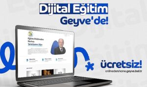 Geyve Belediyesi’nden Eğitimde Dijital Atak: Online Dershane