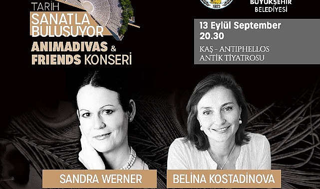 Kaş Antik Tiyatro’da Animadivas ve Friends Konseri düzenlenecek