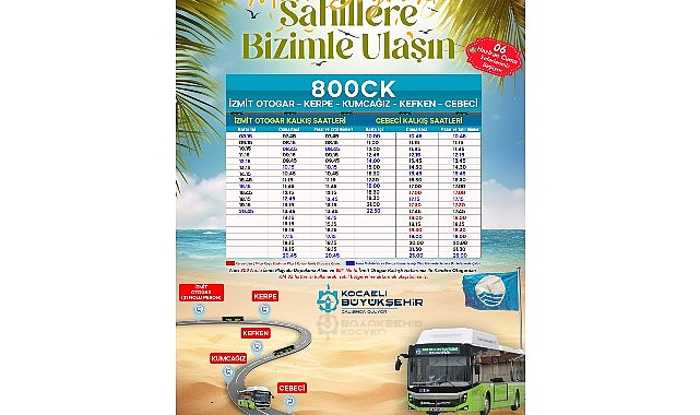 800CK, 6 Haziran’da yola çıkıyor