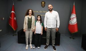 Küçük başkanın hayali gerçek oldu