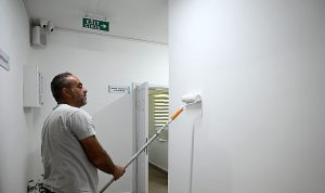 Kurs merkezinde tadilat çalışmaları