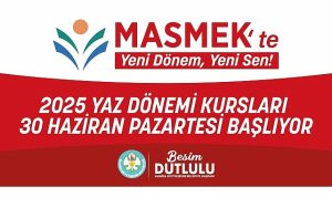 MASMEK’te Yaz Dönemi Kursları Başlıyor