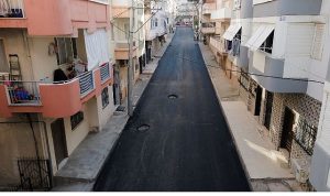 Balçova’da asfalt ve kaldırım çalışmaları aralıksız sürüyor