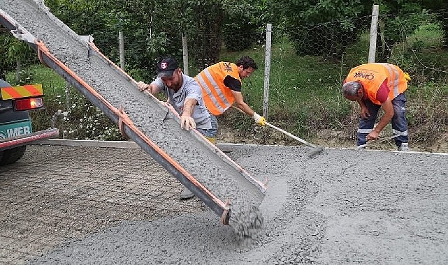 Başkan Sandıkçı: “Canik’imizi güvenli ve konforlu yollarla donatmaya devam ediyoruz”
