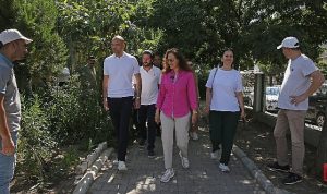 Karşıyaka Belediyesi’nden çevreci sulama: Yer altından yeşil alanlara!