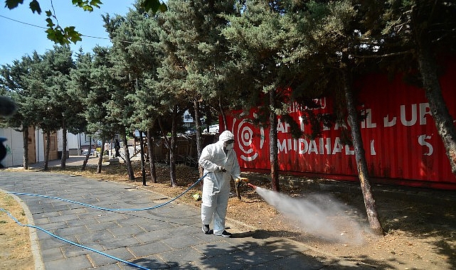 Kene ve Haşerelerle Mücadele İçin İlaçlama Çalışmaları Başladı
