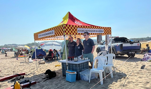 Sahillerde acıya aman vermediler